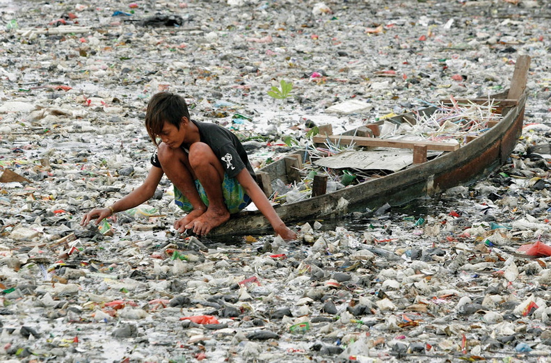 plastiques et déchets