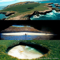 ; hidden beach marieta islands mexico