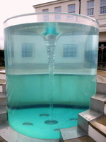 charybdis water sculpture vortex fountain william pye3.