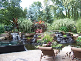 04 beautiful-designs-garden-landscape-for-backyard-waterfall