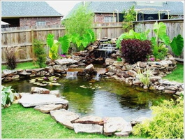 07 Backyard-With-Small-Pond-Pictures-With-Stone-And-Plants-Garden-Design-Ideas-With-Ponds