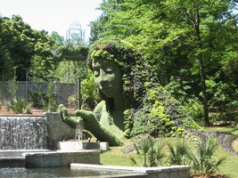 Floral Statue, Atlanta Botanical Garden